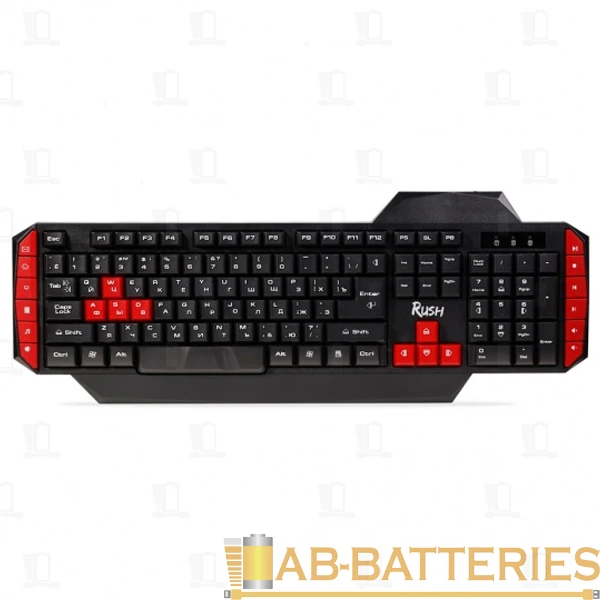 Клавиатура проводная Smartbuy 200 RUSH Raven игровая USB 1.5м черный (1/20)