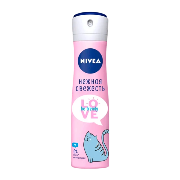 Дезодорант женский Nivea Нежная Свежесть Deo спрей 150мл (1/6)