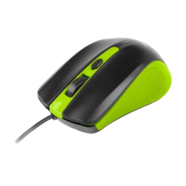 Мышь проводная Smartbuy 352 ONE классическая USB черный зеленый (1/100)