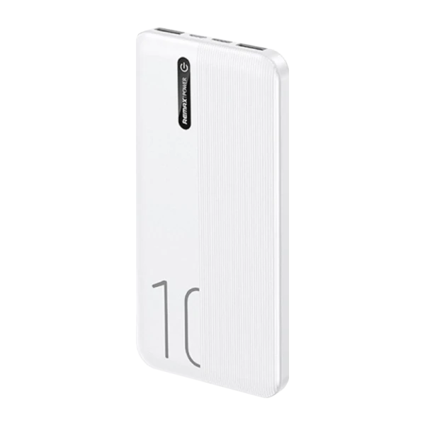 Внешний аккумулятор Remax RPP-295 10000mAh 2.1A 2USB/Type-C белый (1/72)