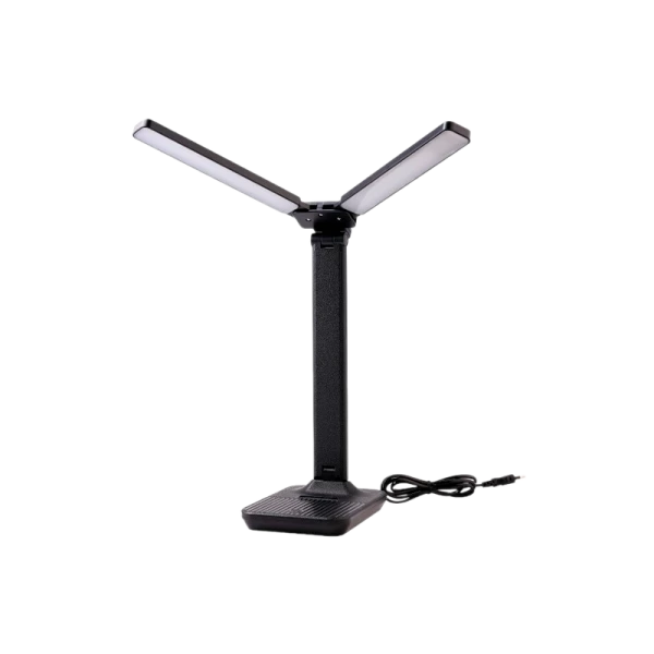 Светильник настольный Ultraflash UF-819 12W 220V на основании 3 ур.ярк. черный