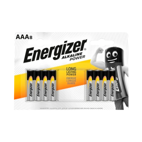 Батарейка Energizer ULTRA+ LR6 AA BL8 Alkaline 1.5V (8/96)