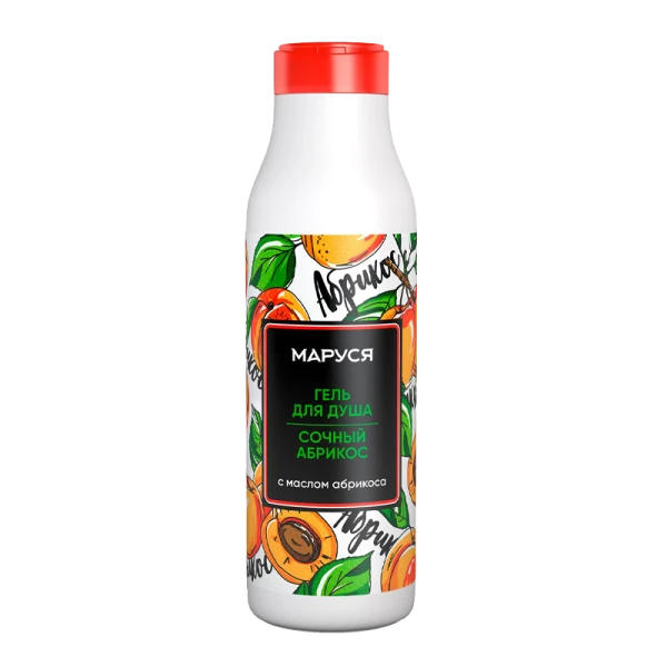 Маруся гель&nbsp;&nbsp;д\ душа с маслом абрикоса 400 мл.--9