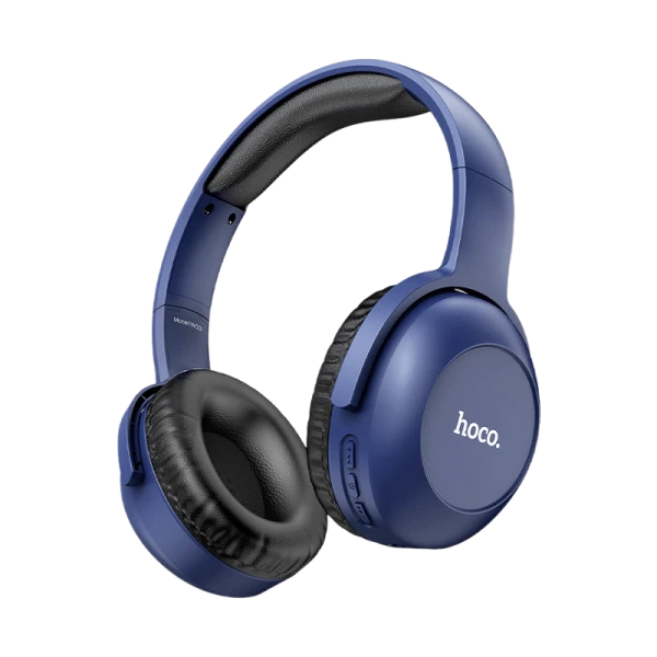 Наушники полноразмерные HOCO W33 bluetooth 5.0 с микр. microSD синий (1/30)