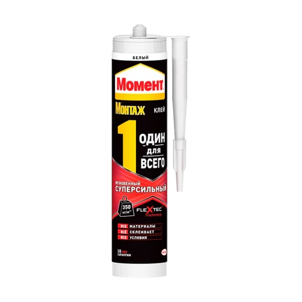 Монтажный клей Момент Один Для Всего 440г мгновенный (1/12/900)