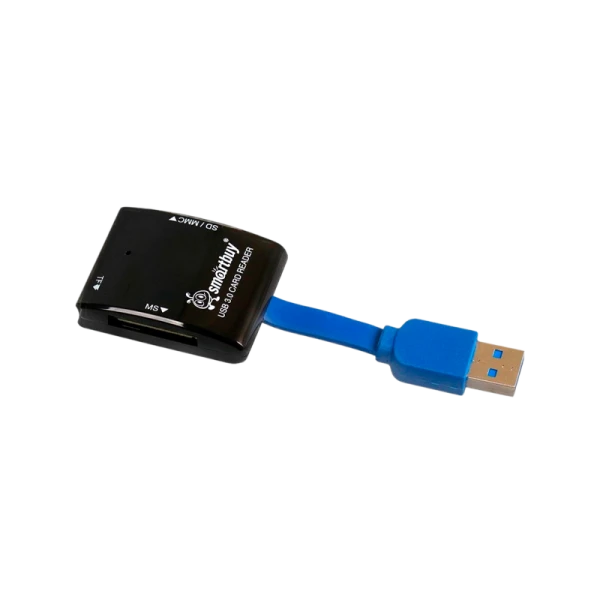 Картридер Smartbuy 700 USB3.0 SD/microSD/MS/M2 черный (1/20)