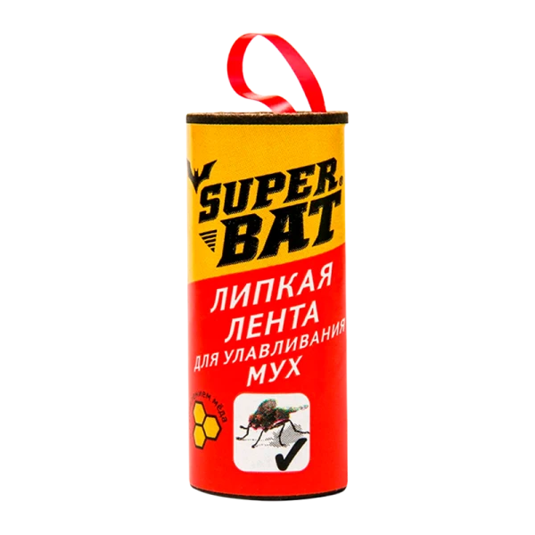 Лента от мух SuperBAT 1шт. (1/100/1000)