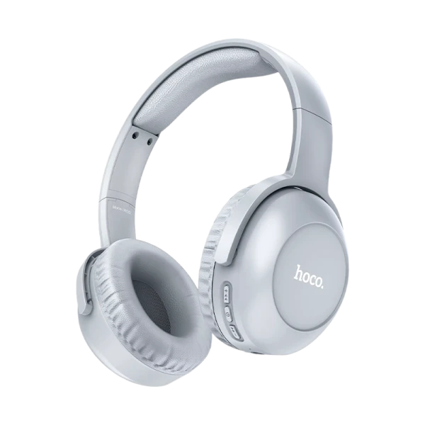 Наушники полноразмерные HOCO W33 bluetooth 5.0 с микр. microSD серый (1/30)