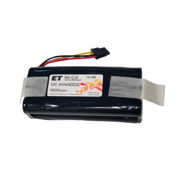 Аккумулятор ET VC-H1410D2 14.4В, 1000мАч, Ni-Cd