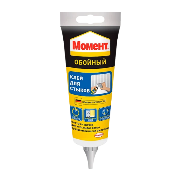 Клей Момент обойный 120г для стыков и подклейки обоев (1/30)