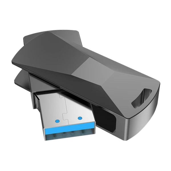 Флеш-накопитель HOCO UD5 16GB USB3.0 металл серебряный