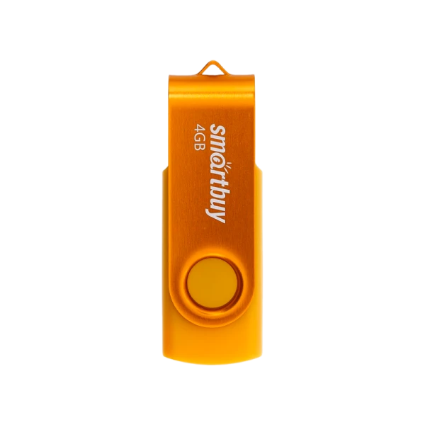 Флеш-накопитель Smartbuy Twist 4GB USB2.0 пластик желтый