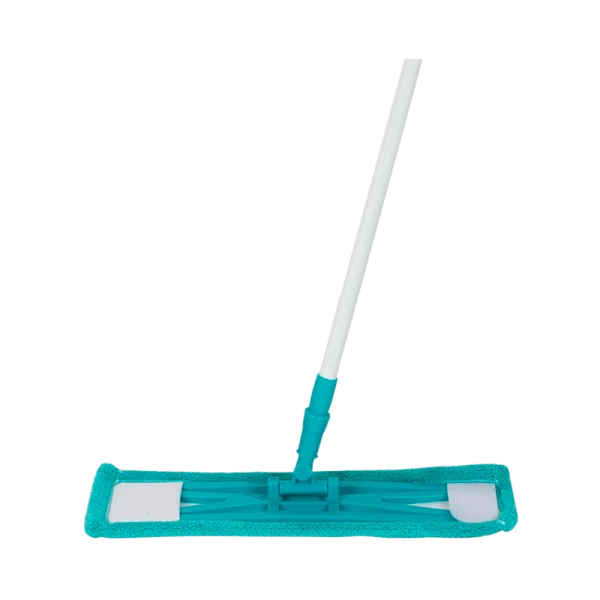 Швабра для пола Рыжий кот 120см телескопическая с насадкой из микрофибры MopM3-Eco (1/12)