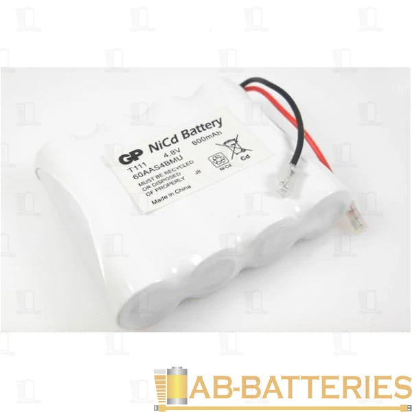 Аккумулятор для радиотелефонов GP T111 BL1 NI-CD 600mAh (1/10/100)