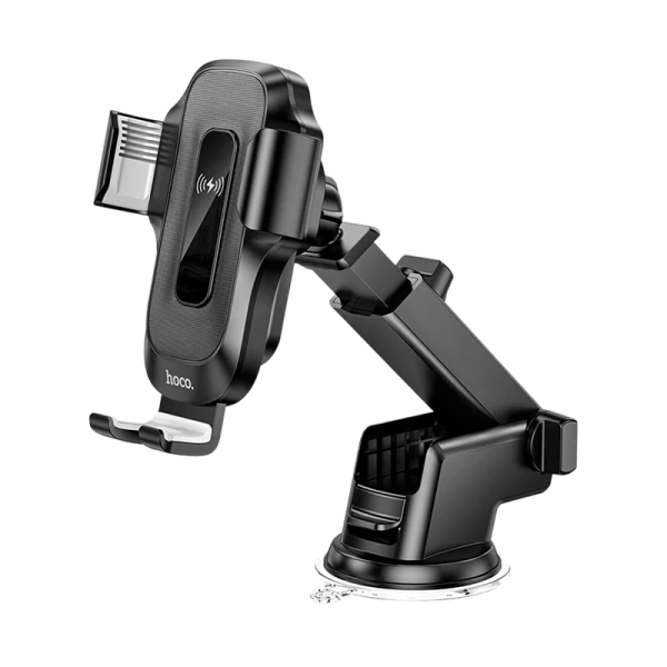 Держатель автомобильный HOCO HW3 присоска черный (1/71)