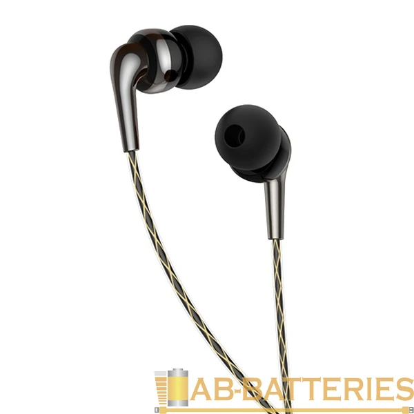 Наушники внутриканальные HOCO M71 с микр. черный (1/34/340)