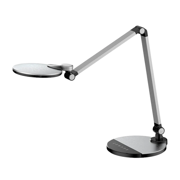 Светильник настольный Camelion KD-865 10W IP20 на основании сенс. серебряный (1/6)