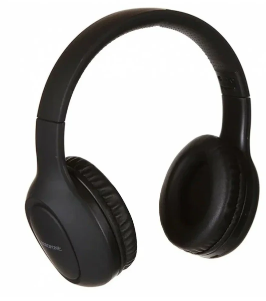 Наушники полноразмерные Borofone BO19 bluetooth 5.3 черный (1/30)