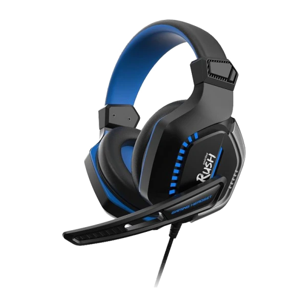 Наушники полноразмерные Smartbuy Rush CRUSH'EM с микр. игровые черный синий (1/20)