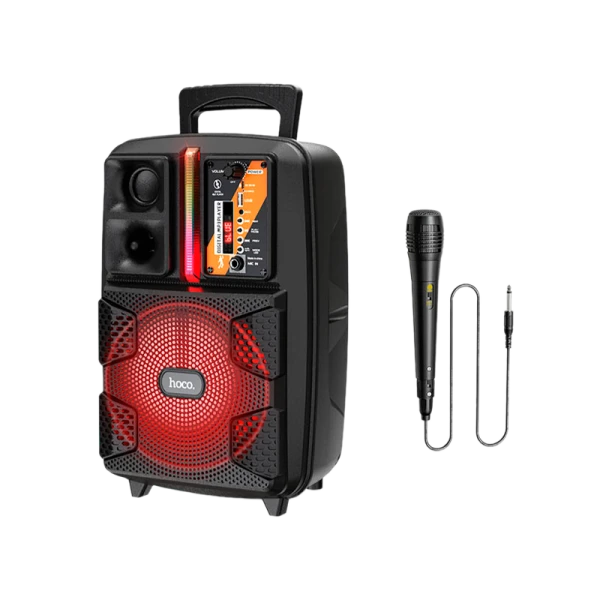 Портативная колонка HOCO BS37 bluetooth 5.0 microSD черный (1/6)