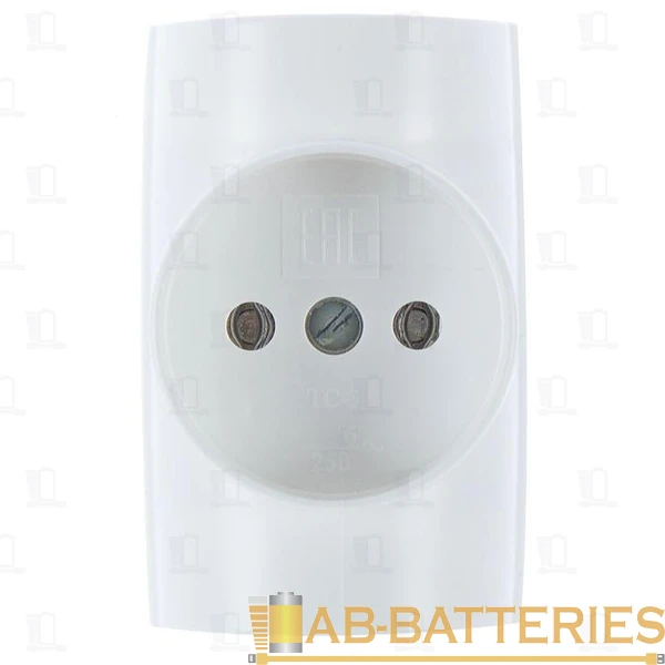 Разветвитель Vikey ТС.3 3р.Б/З 16A белый