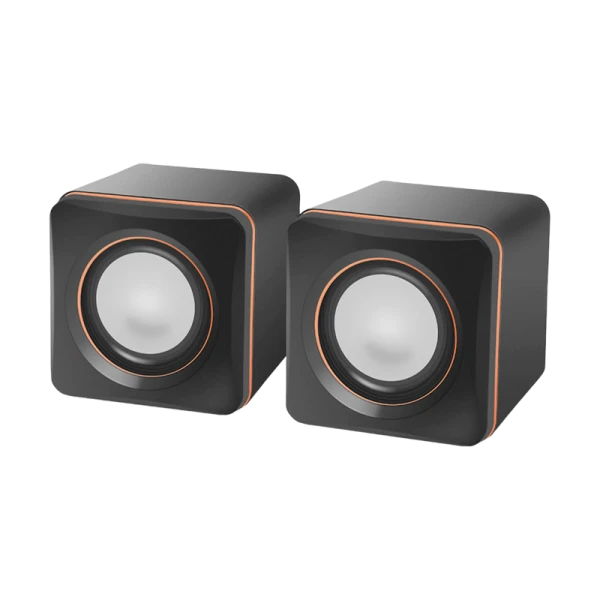Колонки 2.0 Defender SPK-33 5W USB черный оранжевый (1/100)