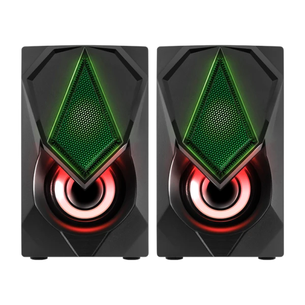 Колонки 2.0 Defender Solar 1 6W Jack 3.5mm черный (1/20)