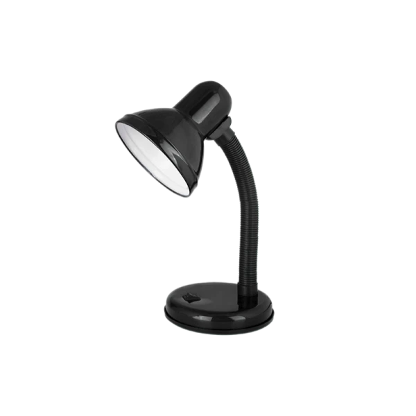Светильник настольный Ultraflash UF-301P 60W 230V E27 на основании черный (1/32)
