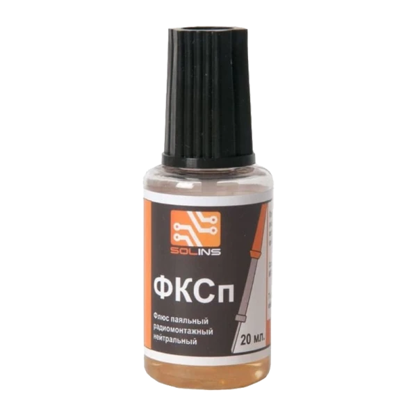 Флюс Solins ФКСп для пайки 22мл +кисточка