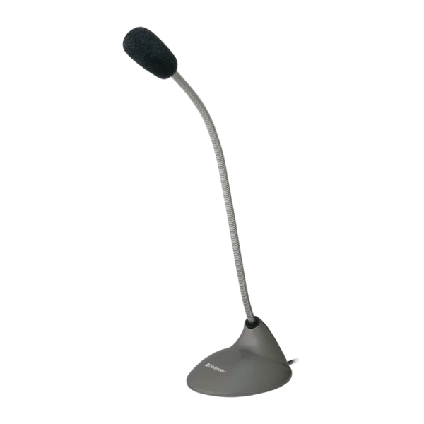 Микрофон Defender MIC-111 конденсаторный 54 дБ 1.5м серый (1/100)