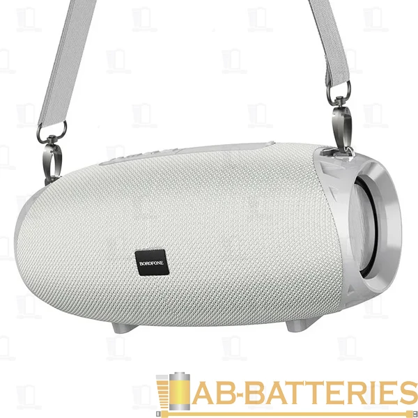 Портативная колонка Borofone BR12 bluetooth 5.0 microSD серый (1/30)