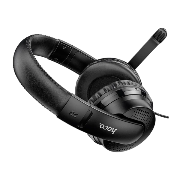 Наушники полноразмерные HOCO W103 с микр. черный (1/40)