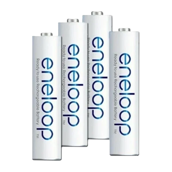 Аккумулятор предзаряженный RTU Panasonic HR03 AAA BL4 NI-MH eneloop 800mAh пласт. футл. (4/40/160)