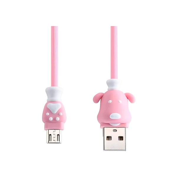 USB кабель REMAX Fortune (Micro) RC-106m Розовый