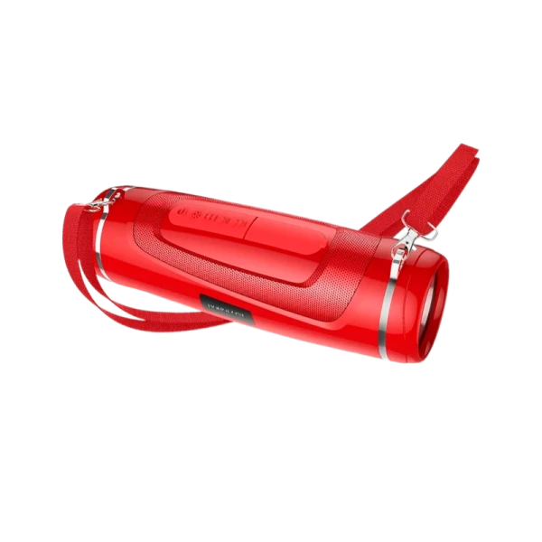 Портативная колонка Borofone BR7 bluetooth 5.0 microSD фонарик красный (1/40)