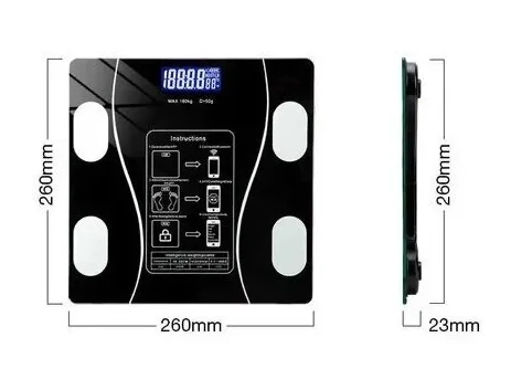Весы напольные SmartLife iFit 2017А электронные 180кг (1/15)