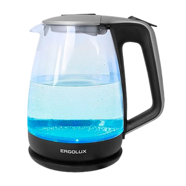 Электрочайник Ergolux ELX-KG01-C42 2300W 1.7л черный (1/6)