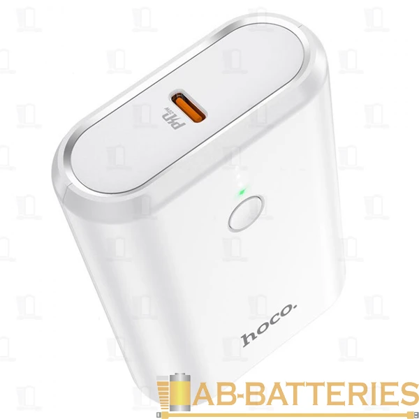 Внешний аккумулятор HOCO Q3 10000mAh 3.0A 20W 1USB/Type-C белый (1/27)