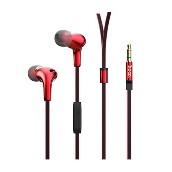 Наушники внутриканальные HOCO M30 с микр. красный (1/21/210)