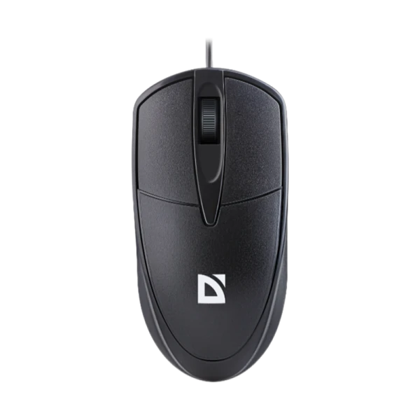 Мышь проводная Defender MB-989 Trace классическая USB черный (1/100)