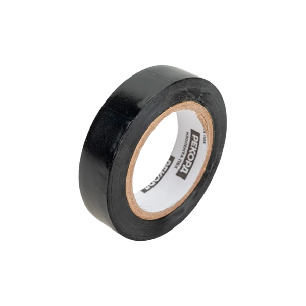 Изолента Рекорд ПВХ 15мм*10м черный (10/250)