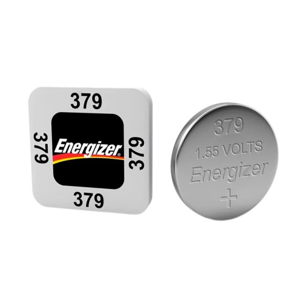 Батарейка Energizer 379 (SR521SW) BL1 Silver Oxide 1.5V 0%Hg (1/10/100/1000)