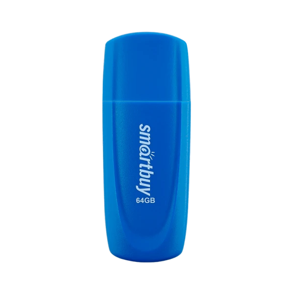 Флеш-накопитель Smartbuy Scout 64GB USB2.0 пластик синий