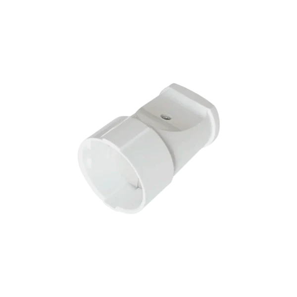 Розетка Прогресс Гнездо 10A Б/З Негорючий PP пластик белый (1/20/200)