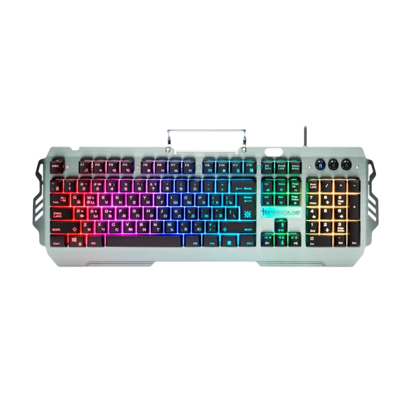 Клавиатура проводная Defender GK-640DL Renegade игровая USB 1.5м черный (1/20)