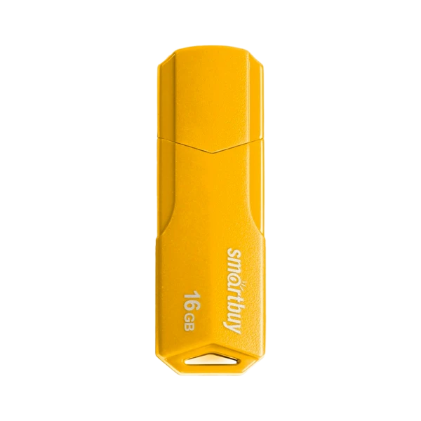Флеш-накопитель Smartbuy Clue 16GB USB2.0 пластик желтый