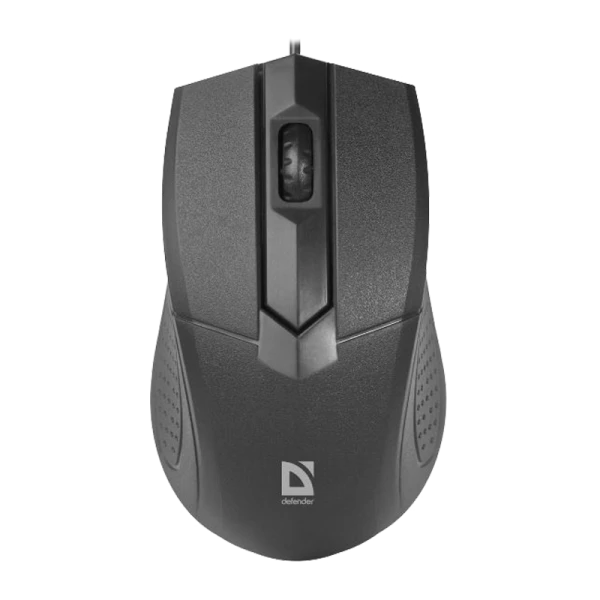 Мышь проводная Defender MB-270 Optimum классическая USB черный (1/40)