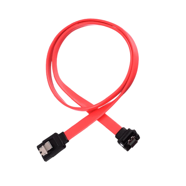 Кабель GoPower SATA (m)-SATA (m) 0.5м силикон ver.3.0 оранжевый Premium Zip-Lock c подвесом (1/250)