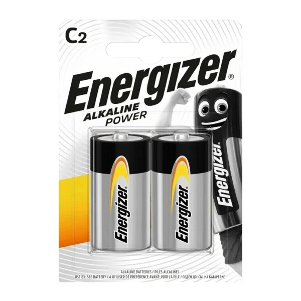 Батарейка Energizer Alkaline power LR14 C BL2 Alkaline 1.5V (2/12)