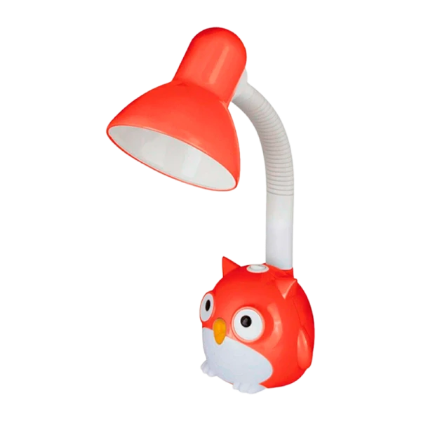 Светильник настольный Camelion KD-380 40W 230V E27 на основании с выключателем красный (1/12)